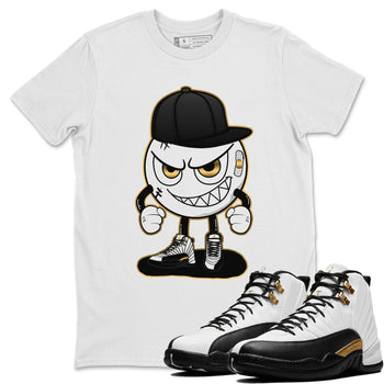 Jordan 12 Royalty Sneaker Match Tees Mischief Emoji Sneaker Tees Jordan 12 Royalty Sneaker Release Tees Unisex Shirts