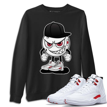 Jordan 12 Twist Sneaker Match Tees Mischief Emoji Sneaker Tees Jordan 12 Twist Sneaker Release Tees Unisex Shirts