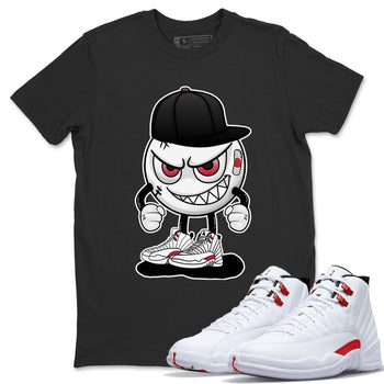 Jordan 12 Twist Sneaker Match Tees Mischief Emoji Sneaker Tees Jordan 12 Twist Sneaker Release Tees Unisex Shirts