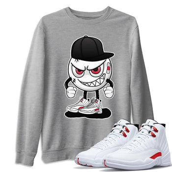 Jordan 12 Twist Sneaker Match Tees Mischief Emoji Sneaker Tees Jordan 12 Twist Sneaker Release Tees Unisex Shirts