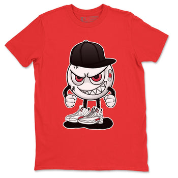 Jordan 12 Twist Sneaker Match Tees Mischief Emoji Sneaker Tees Jordan 12 Twist Sneaker Release Tees Unisex Shirts