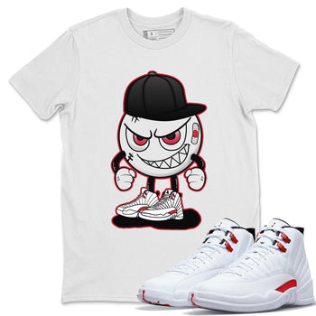 Jordan 12 Twist Sneaker Match Tees Mischief Emoji Sneaker Tees Jordan 12 Twist Sneaker Release Tees Unisex Shirts
