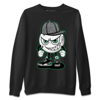 Jordan 3 Pine Green Sneaker Match Tees Mischief Emoji Sneaker Tees Jordan 3 Pine Green Sneaker Release Tees Unisex Shirts