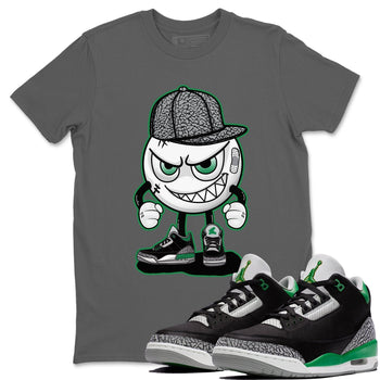 Jordan 3 Pine Green Sneaker Match Tees Mischief Emoji Sneaker Tees Jordan 3 Pine Green Sneaker Release Tees Unisex Shirts