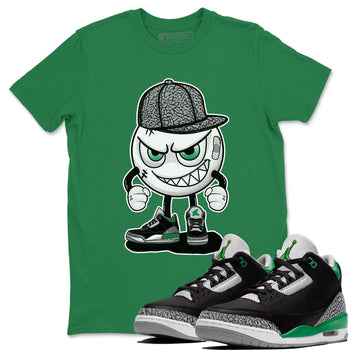 Jordan 3 Pine Green Sneaker Match Tees Mischief Emoji Sneaker Tees Jordan 3 Pine Green Sneaker Release Tees Unisex Shirts