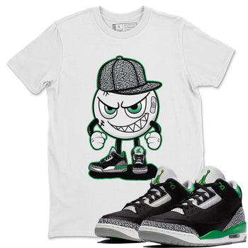 Jordan 3 Pine Green Sneaker Match Tees Mischief Emoji Sneaker Tees Jordan 3 Pine Green Sneaker Release Tees Unisex Shirts