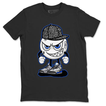 Jordan 3 Racer Blue Sneaker Match Tees Mischief Emoji Sneaker Tees Jordan 3 Racer Blue Sneaker Release Tees Unisex Shirts