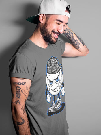 Jordan 3 Racer Blue Sneaker Match Tees Mischief Emoji Sneaker Tees Jordan 3 Racer Blue Sneaker Release Tees Unisex Shirts