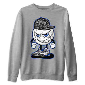 Jordan 3 Racer Blue Sneaker Match Tees Mischief Emoji Sneaker Tees Jordan 3 Racer Blue Sneaker Release Tees Unisex Shirts
