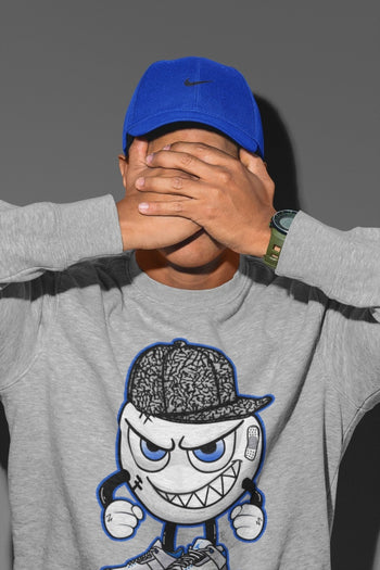 Jordan 3 Racer Blue Sneaker Match Tees Mischief Emoji Sneaker Tees Jordan 3 Racer Blue Sneaker Release Tees Unisex Shirts