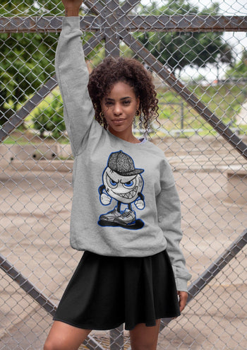 Jordan 3 Racer Blue Sneaker Match Tees Mischief Emoji Sneaker Tees Jordan 3 Racer Blue Sneaker Release Tees Unisex Shirts