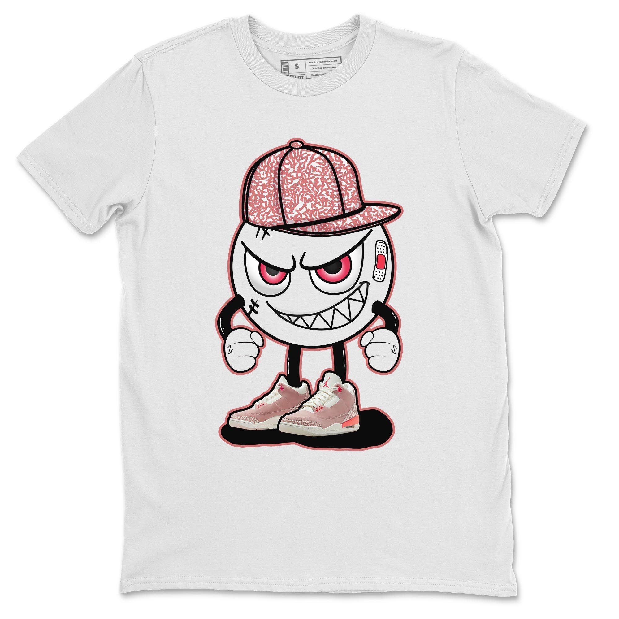 Jordan 3 Rust Pink Sneaker Match Tees Mischief Emoji Sneaker Tees Jordan 3 Rust Pink Sneaker Release Tees Unisex Shirts