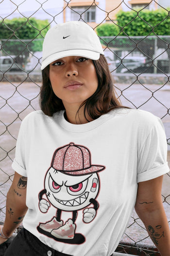 Jordan 3 Rust Pink Sneaker Match Tees Mischief Emoji Sneaker Tees Jordan 3 Rust Pink Sneaker Release Tees Unisex Shirts