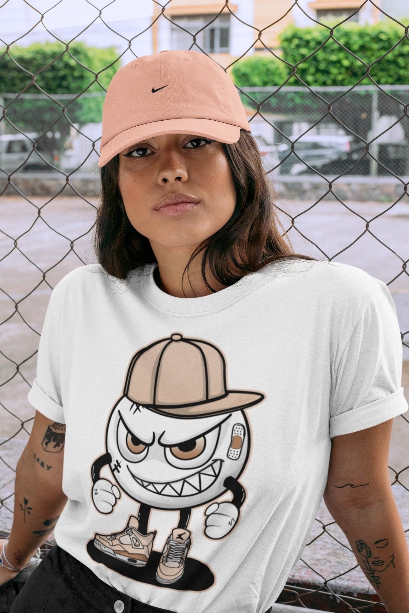Jordan 4 Shimmer Sneaker Match Tees Mischief Emoji Sneaker Tees Jordan 4 Shimmer Sneaker Release Tees Unisex Shirts