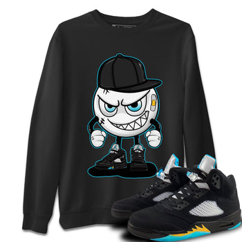 Jordan 5 Aqua Sneaker Match Tees Mischief Emoji Sneaker Tees Jordan 5 Aqua Sneaker Release Tees Unisex Shirts