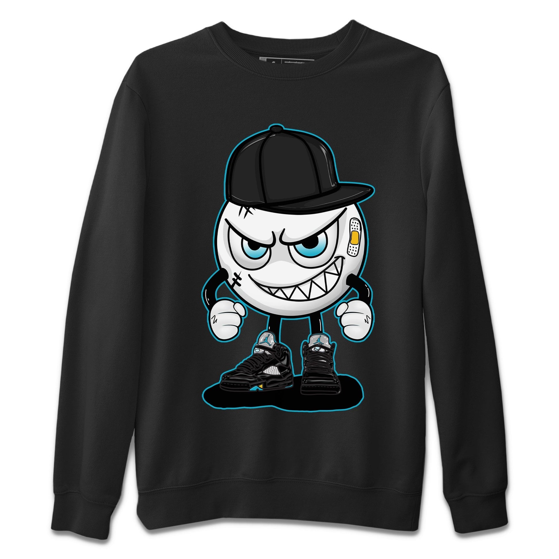 Jordan 5 Aqua Sneaker Match Tees Mischief Emoji Sneaker Tees Jordan 5 Aqua Sneaker Release Tees Unisex Shirts