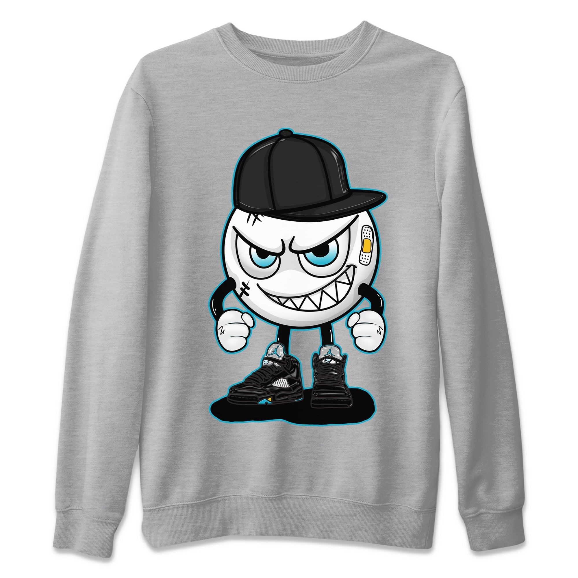 Jordan 5 Aqua Sneaker Match Tees Mischief Emoji Sneaker Tees Jordan 5 Aqua Sneaker Release Tees Unisex Shirts