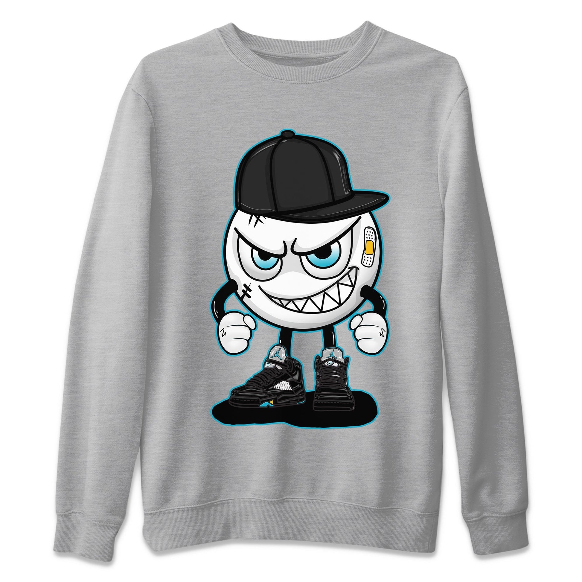 Jordan 5 Aqua Sneaker Match Tees Mischief Emoji Sneaker Tees Jordan 5 Aqua Sneaker Release Tees Unisex Shirts