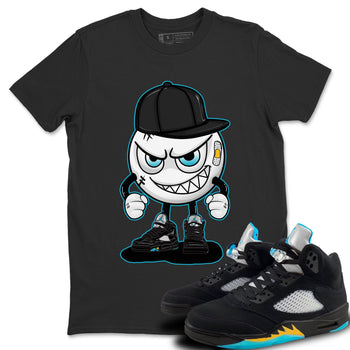 Jordan 5 Aqua Sneaker Match Tees Mischief Emoji Sneaker Tees Jordan 5 Aqua Sneaker Release Tees Unisex Shirts