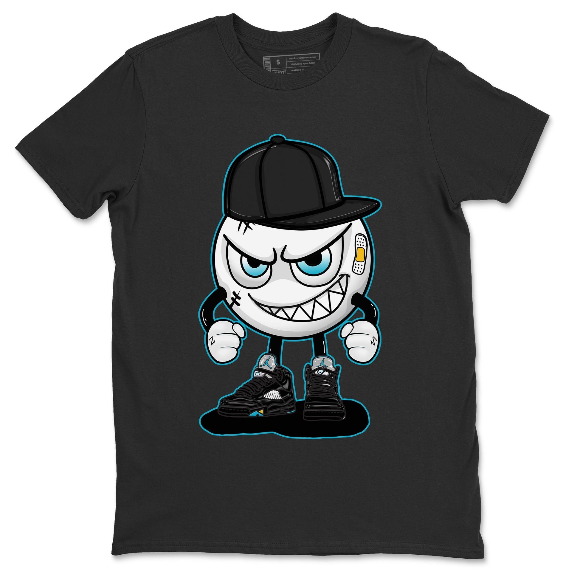 Jordan 5 Aqua Sneaker Match Tees Mischief Emoji Sneaker Tees Jordan 5 Aqua Sneaker Release Tees Unisex Shirts