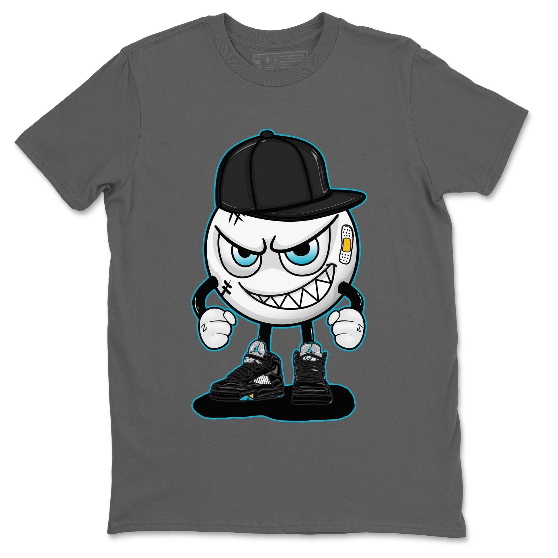 Jordan 5 Aqua Sneaker Match Tees Mischief Emoji Sneaker Tees Jordan 5 Aqua Sneaker Release Tees Unisex Shirts