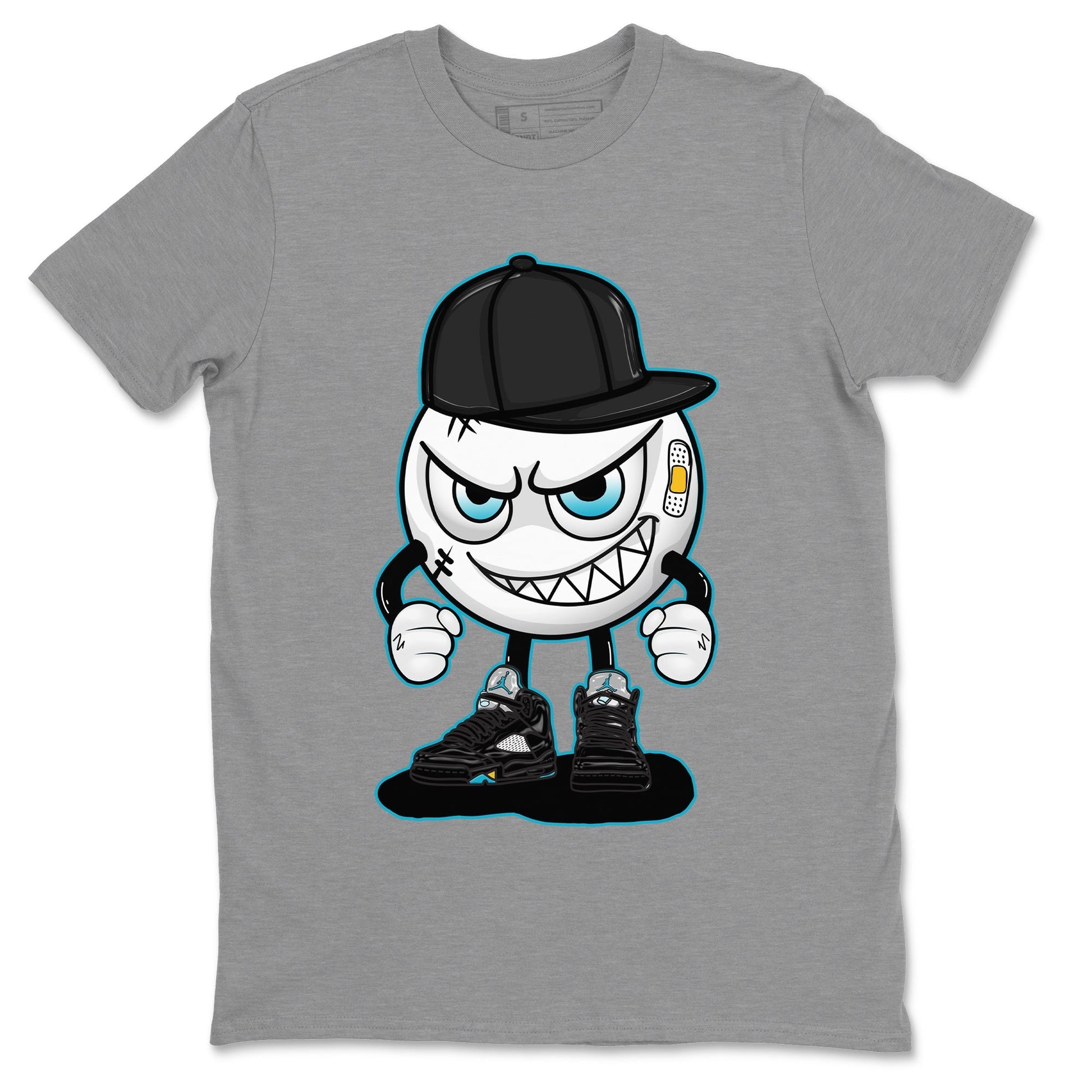 Jordan 5 Aqua Sneaker Match Tees Mischief Emoji Sneaker Tees Jordan 5 Aqua Sneaker Release Tees Unisex Shirts