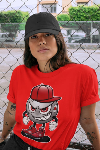 Jordan 5 Raging Bull Sneaker Match Tees Mischief Emoji Sneaker Tees Jordan 5 Raging Bull Sneaker Release Tees Unisex Shirts