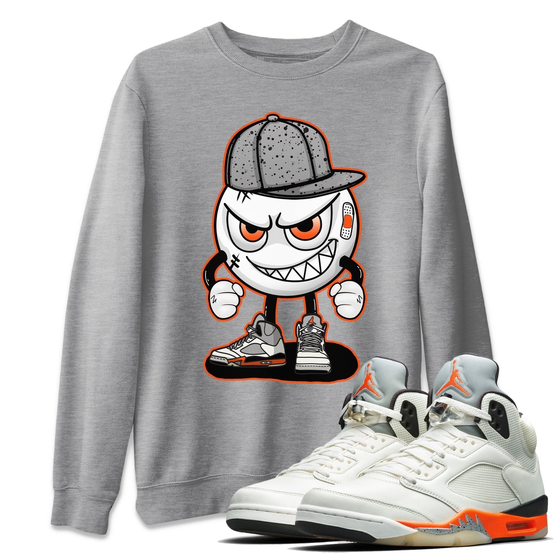 Jordan 5 Shattered Backboard Sneaker Match Tees Mischief Emoji Sneaker Tees Jordan 5 Shattered Backboard Sneaker Release Tees Unisex Shirts