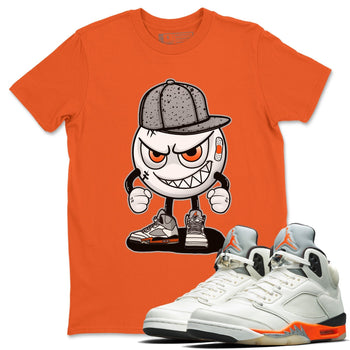 Jordan 5 Shattered Backboard Sneaker Match Tees Mischief Emoji Sneaker Tees Jordan 5 Shattered Backboard Sneaker Release Tees Unisex Shirts