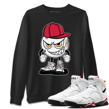 Jordan 7 Cardinal Sneaker Match Tees Mischief Emoji Sneaker Tees Jordan 7 Cardinal Sneaker Release Tees Unisex Shirts