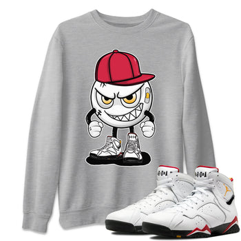 Jordan 7 Cardinal Sneaker Match Tees Mischief Emoji Sneaker Tees Jordan 7 Cardinal Sneaker Release Tees Unisex Shirts