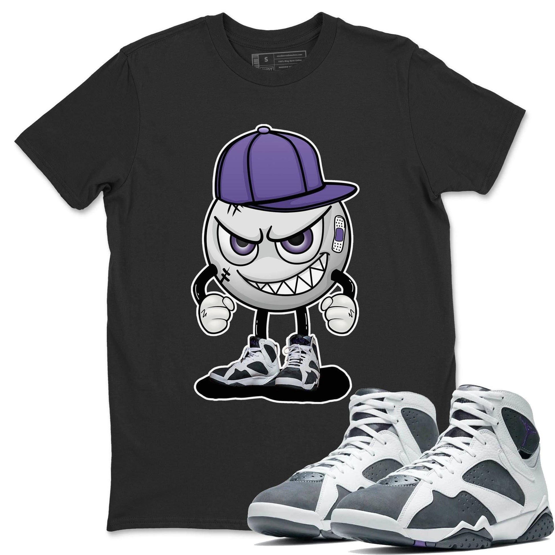 Jordan 7 Flint Sneaker Match Tees Mischief Emoji Sneaker Tees Jordan 7 Flint Sneaker Release Tees Unisex Shirts