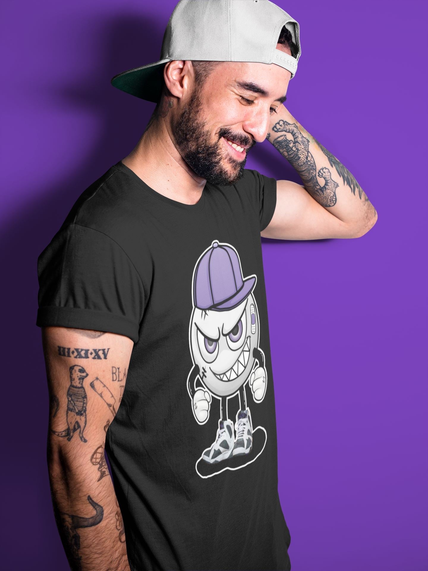 Jordan 7 Flint Sneaker Match Tees Mischief Emoji Sneaker Tees Jordan 7 Flint Sneaker Release Tees Unisex Shirts