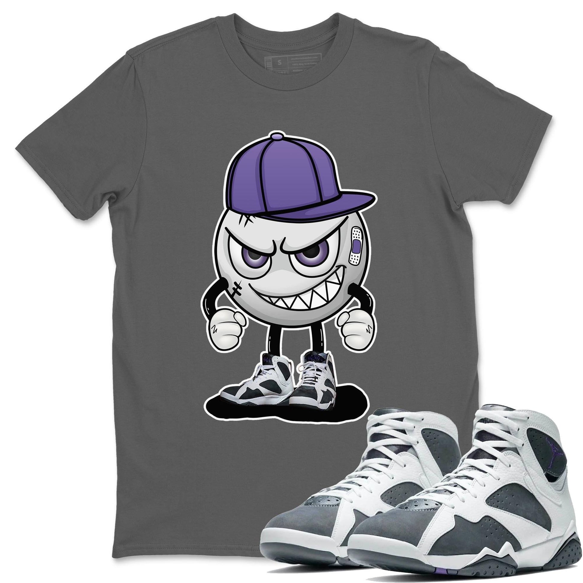Jordan 7 Flint Sneaker Match Tees Mischief Emoji Sneaker Tees Jordan 7 Flint Sneaker Release Tees Unisex Shirts