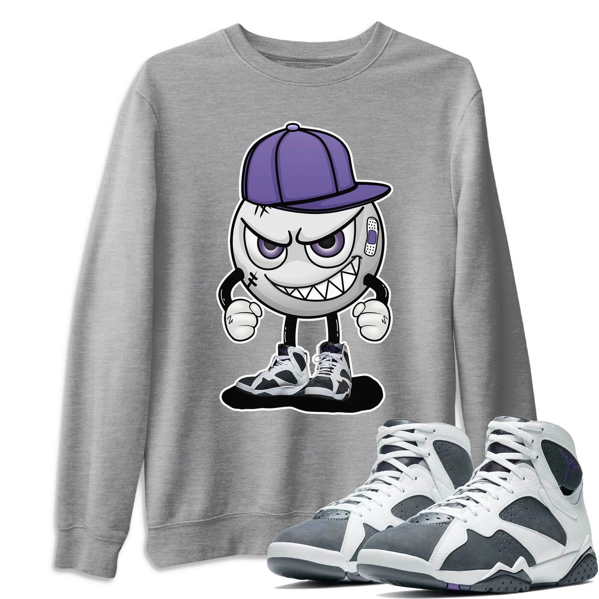 Jordan 7 Flint Sneaker Match Tees Mischief Emoji Sneaker Tees Jordan 7 Flint Sneaker Release Tees Unisex Shirts