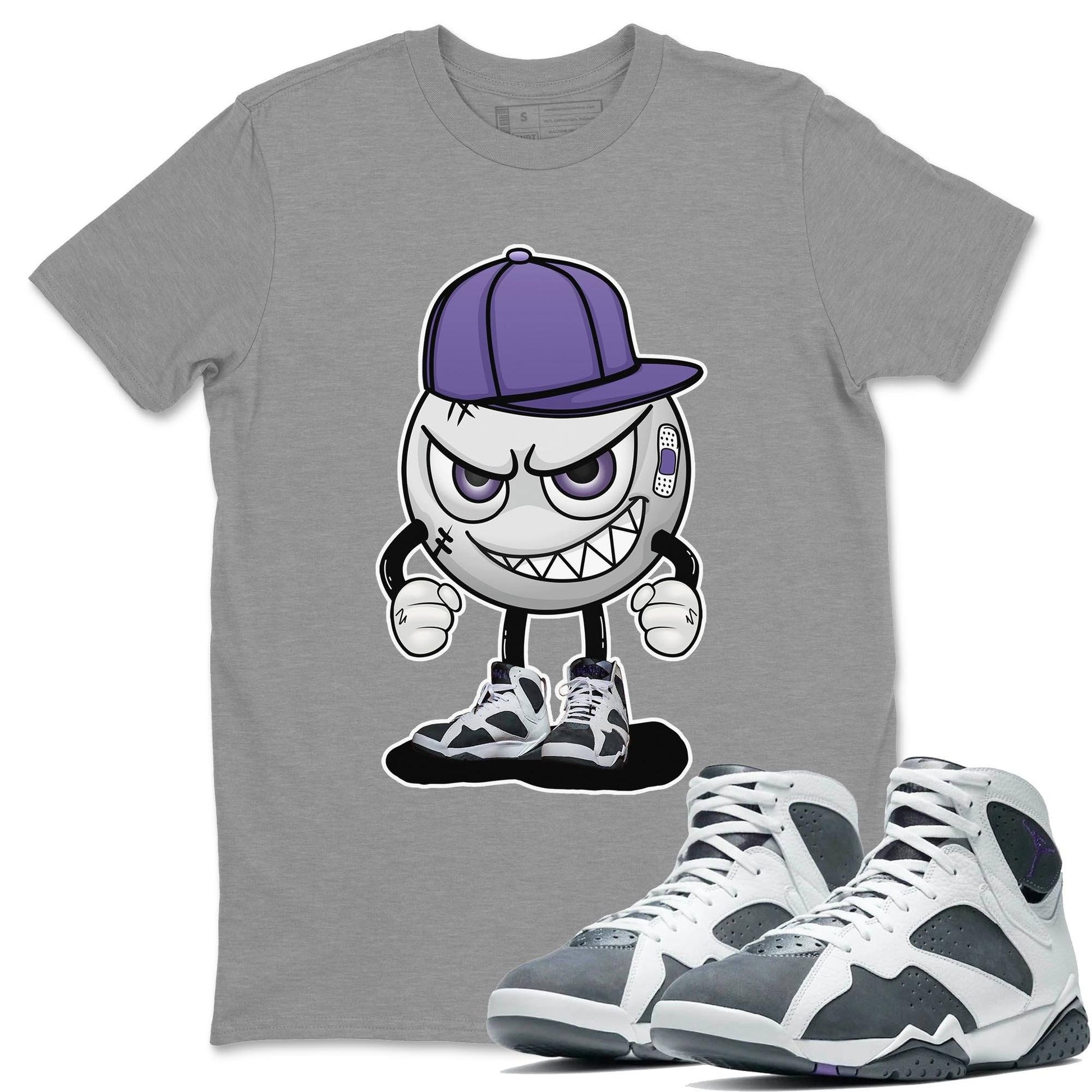 Jordan 7 Flint Sneaker Match Tees Mischief Emoji Sneaker Tees Jordan 7 Flint Sneaker Release Tees Unisex Shirts