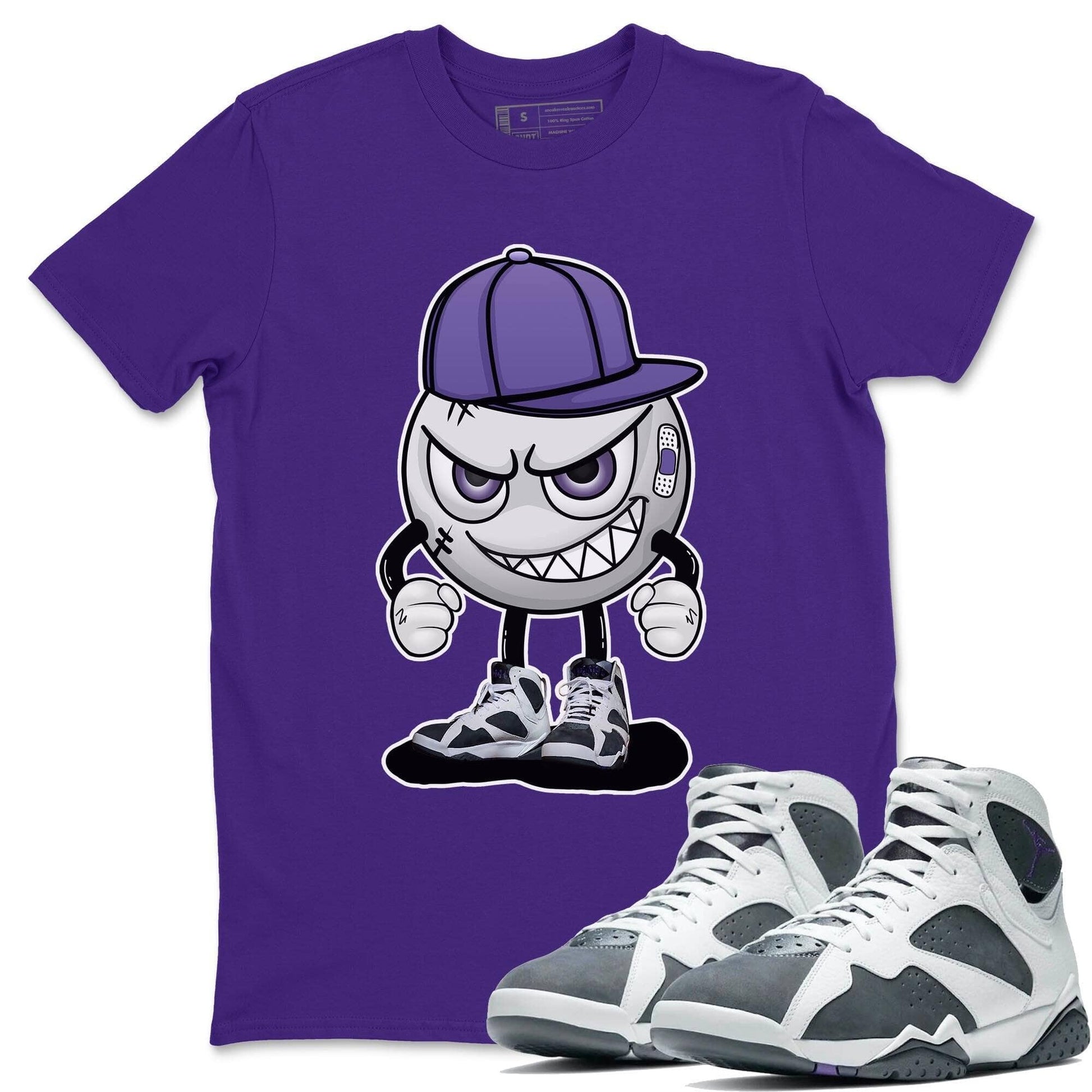 Jordan 7 Flint Sneaker Match Tees Mischief Emoji Sneaker Tees Jordan 7 Flint Sneaker Release Tees Unisex Shirts
