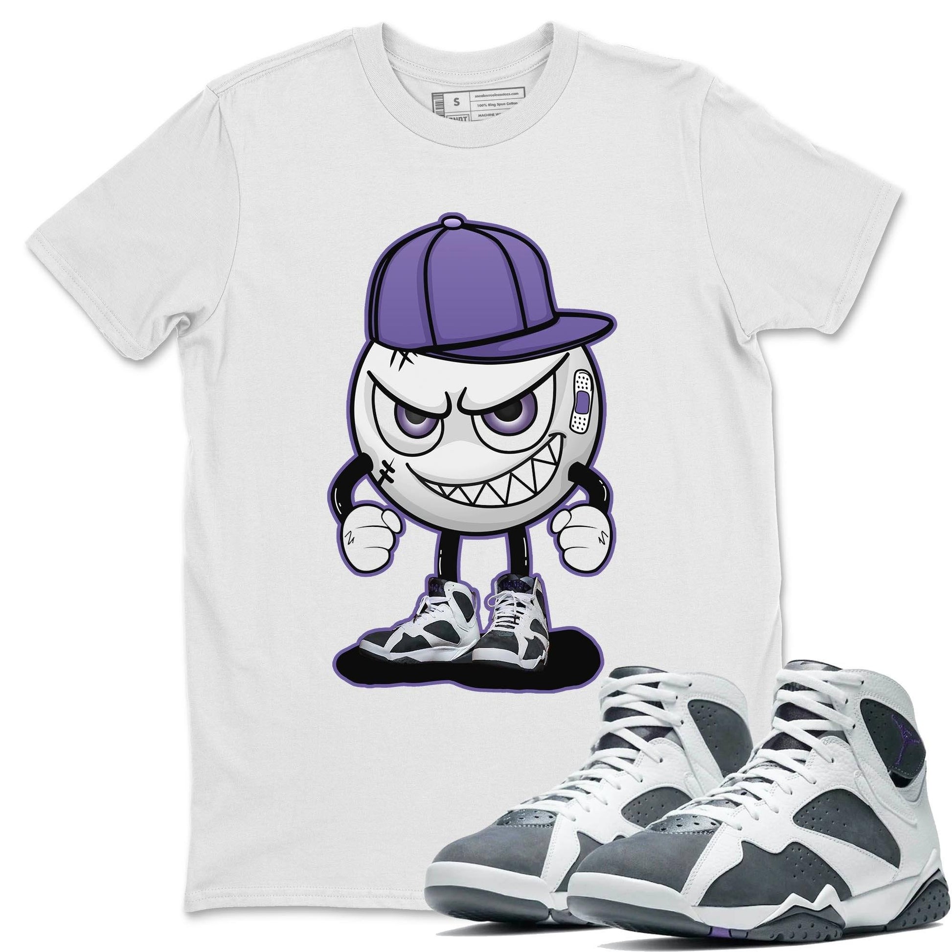 Jordan 7 Flint Sneaker Match Tees Mischief Emoji Sneaker Tees Jordan 7 Flint Sneaker Release Tees Unisex Shirts