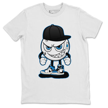 Jordan 1 Travis Scott Fragment Sneaker Match Tees Mischief Emoji Sneaker Tees Jordan 1 Travis Scott Fragment Sneaker Release Tees Unisex Shirts