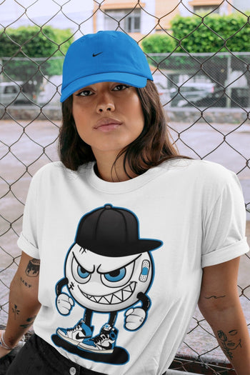 Jordan 1 Travis Scott Fragment Sneaker Match Tees Mischief Emoji Sneaker Tees Jordan 1 Travis Scott Fragment Sneaker Release Tees Unisex Shirts
