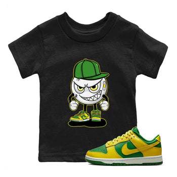 Dunk Reverse Brazil Sneaker Match Tees Mischief Emoji Sneaker Tees Dunk Reverse Brazil Sneaker Release Tees Kids Shirts