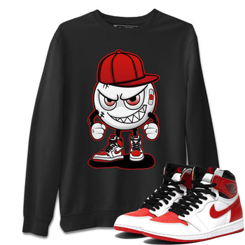 Jordan 1 Heritage Sneaker Match Tees Mischief Emoji Sneaker Tees Jordan 1 Heritage Sneaker Release Tees Unisex Shirts