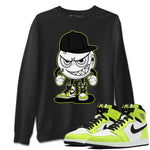 Jordan 1 Visionaire Sneaker Match Tees Mischief Emoji Sneaker Tees Jordan 1 Visionaire Sneaker Release Tees Unisex Shirts