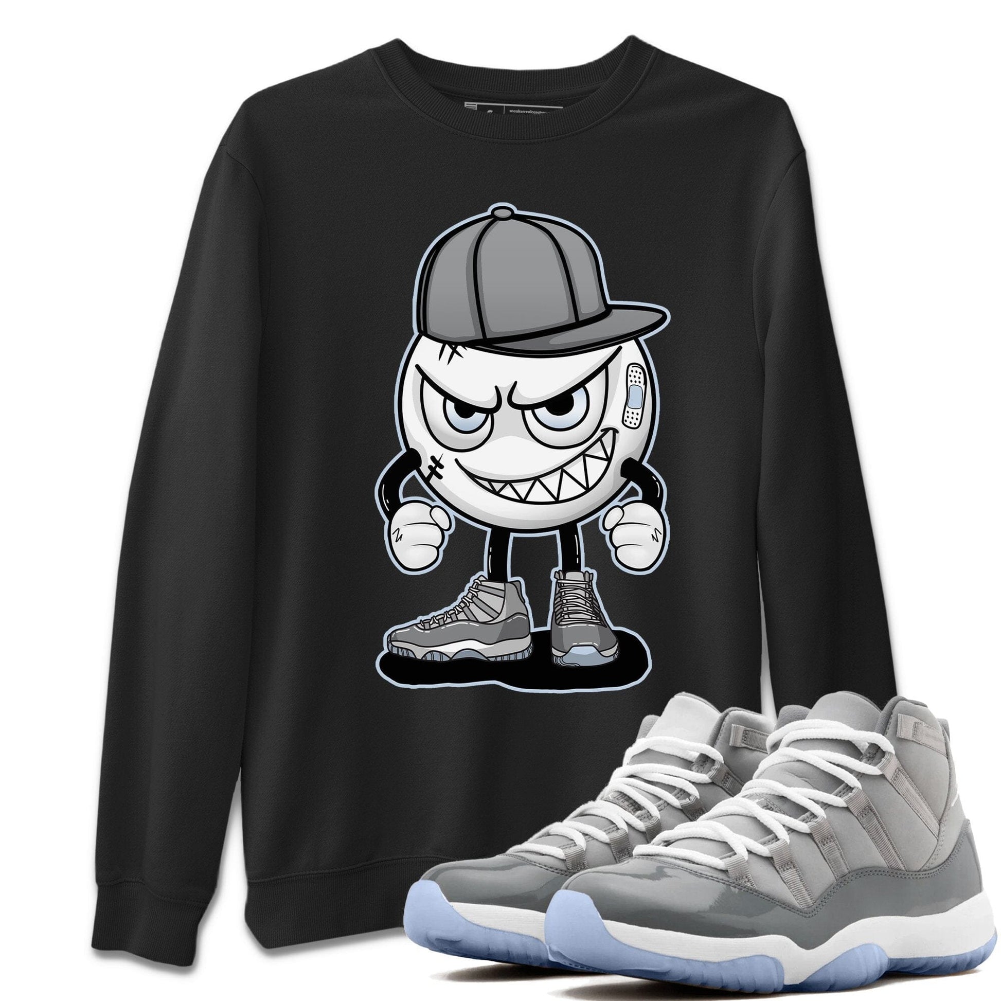 Jordan 11 Cool Grey Sneaker Match Tees Mischief Emoji Sneaker Tees Jordan 11 Cool Grey Sneaker Release Tees Unisex Shirts