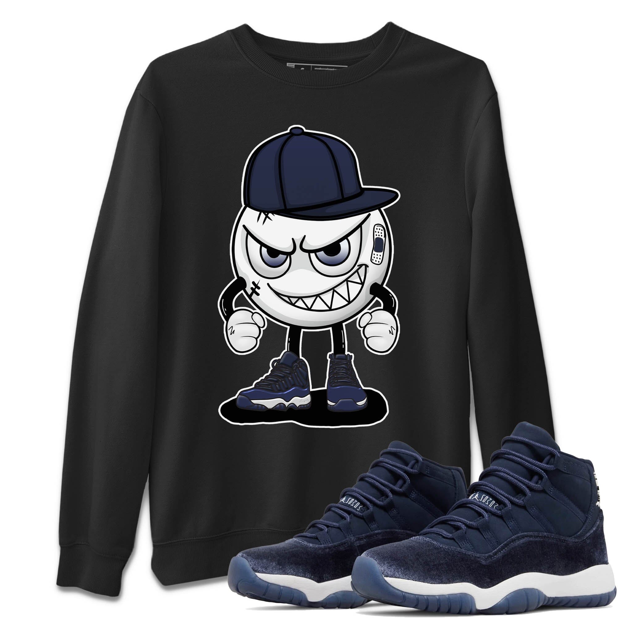 Jordan 11 Midnight Navy Sneaker Match Tees Mischief Emoji Sneaker Tees Jordan 11 Midnight Navy Sneaker Release Tees Unisex Shirts