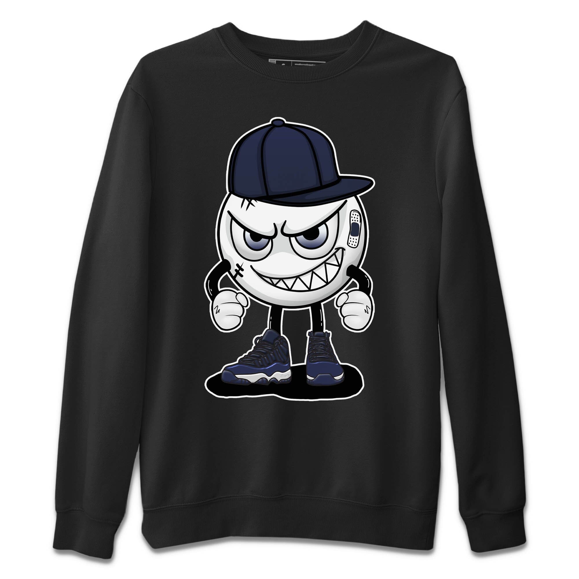 Jordan 11 Midnight Navy Sneaker Match Tees Mischief Emoji Sneaker Tees Jordan 11 Midnight Navy Sneaker Release Tees Unisex Shirts