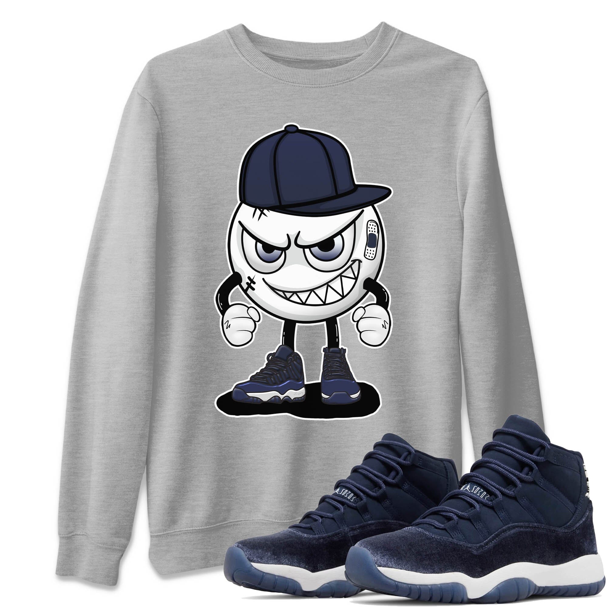 Jordan 11 Midnight Navy Sneaker Match Tees Mischief Emoji Sneaker Tees Jordan 11 Midnight Navy Sneaker Release Tees Unisex Shirts