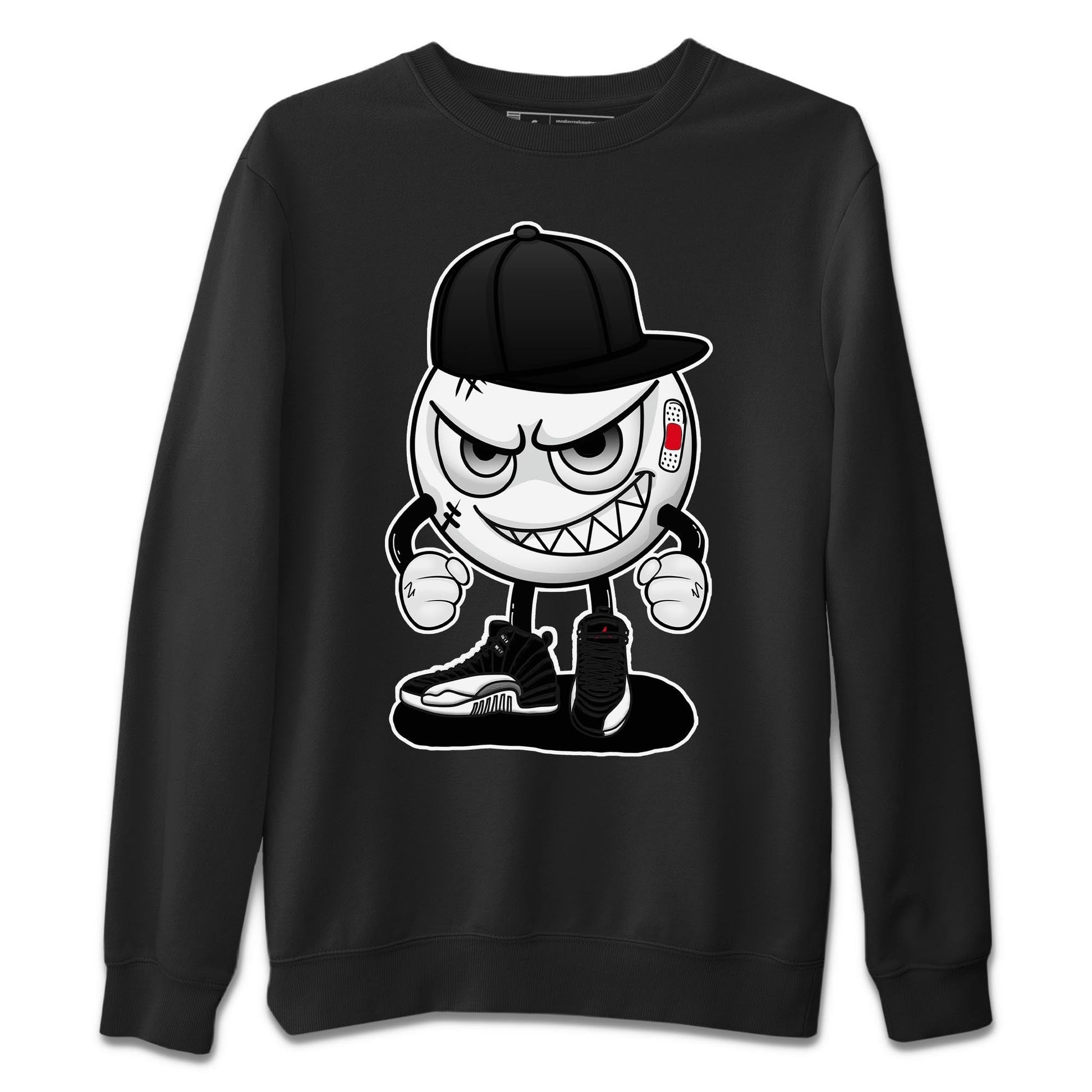 Jordan 12 Playoffs Sneaker Match Tees Mischief Emoji Sneaker Tees Jordan 12 Playoffs Sneaker Release Tees Unisex Shirts