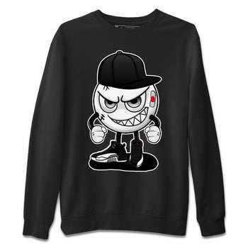Jordan 12 Playoffs Sneaker Match Tees Mischief Emoji Sneaker Tees Jordan 12 Playoffs Sneaker Release Tees Unisex Shirts