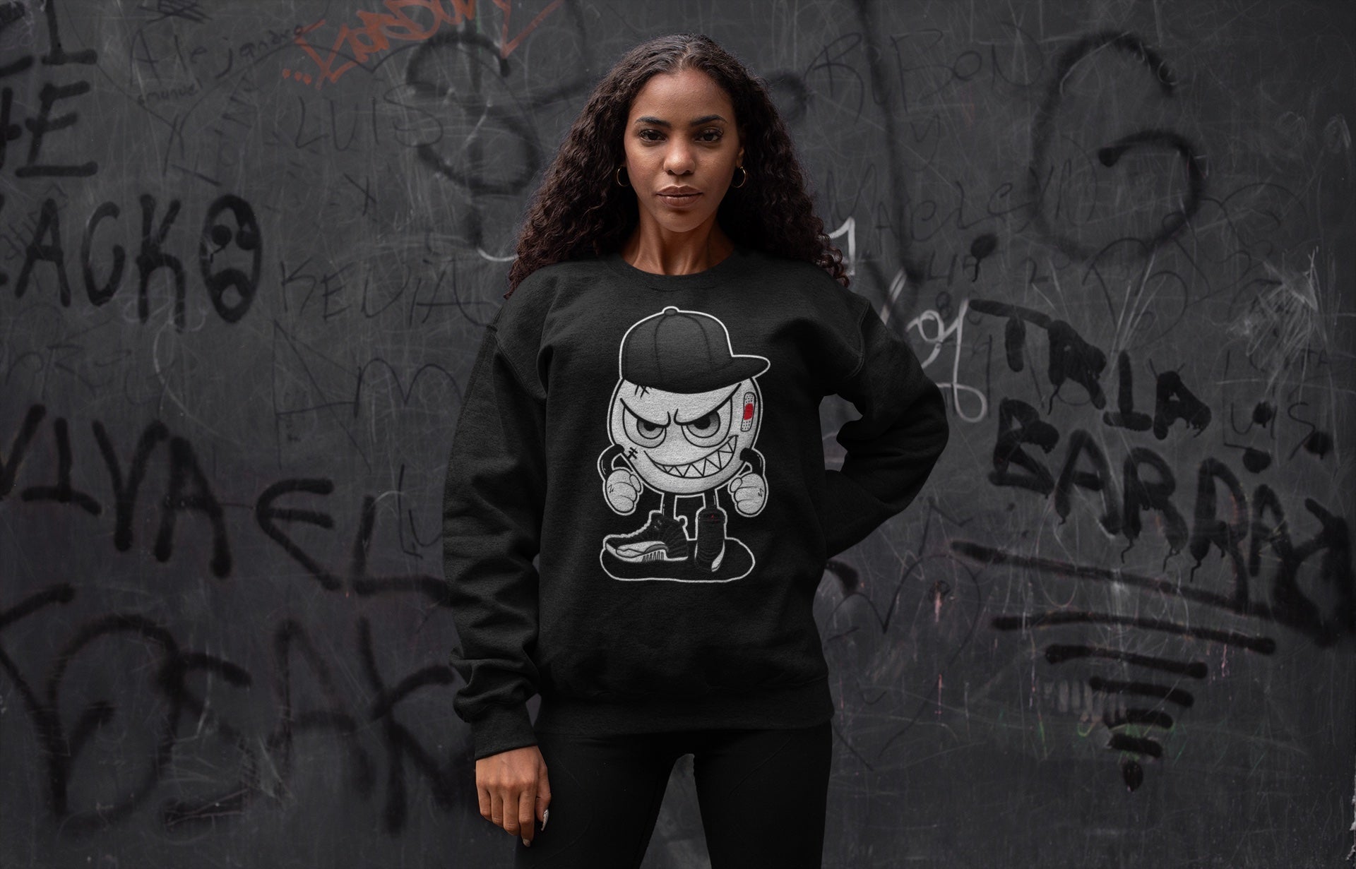Jordan 12 Playoffs Sneaker Match Tees Mischief Emoji Sneaker Tees Jordan 12 Playoffs Sneaker Release Tees Unisex Shirts